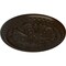 Ekena Millwork Emeryville Ceiling Medallion, Hand-Painted Bronze, 16 7/8"OD x 5/8"P CM16ERBZS - alternate 2